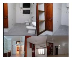3 chambres salon sanitaires + salle à manger à couloir, 4 douches,
