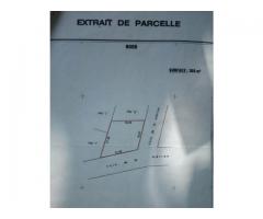 Parcelle 380m2 à vendre Calavi mariagleta