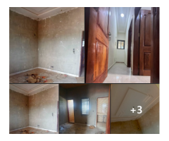Nouvelle construction à calavi carrefour kpota une Chambre Salon sanitaire