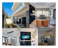 Villa duplex meublée composée de 3 chambres avec sanitaires internes