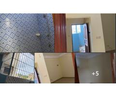 un appartement de deux Chambres salon deux douches avec couloir