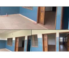 Appartement de 2 chambres salon avec arrière cour à louer à calavi Zoca