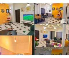 MAGNIFIQUE APPARTEMENT MEUBLÉ COMPOSE DE DEUX CHAMBRES SALON CLIMATISÉ
