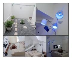 une villa duplex meublée de 3 chambres et salon sanitaires entièrement climatisés